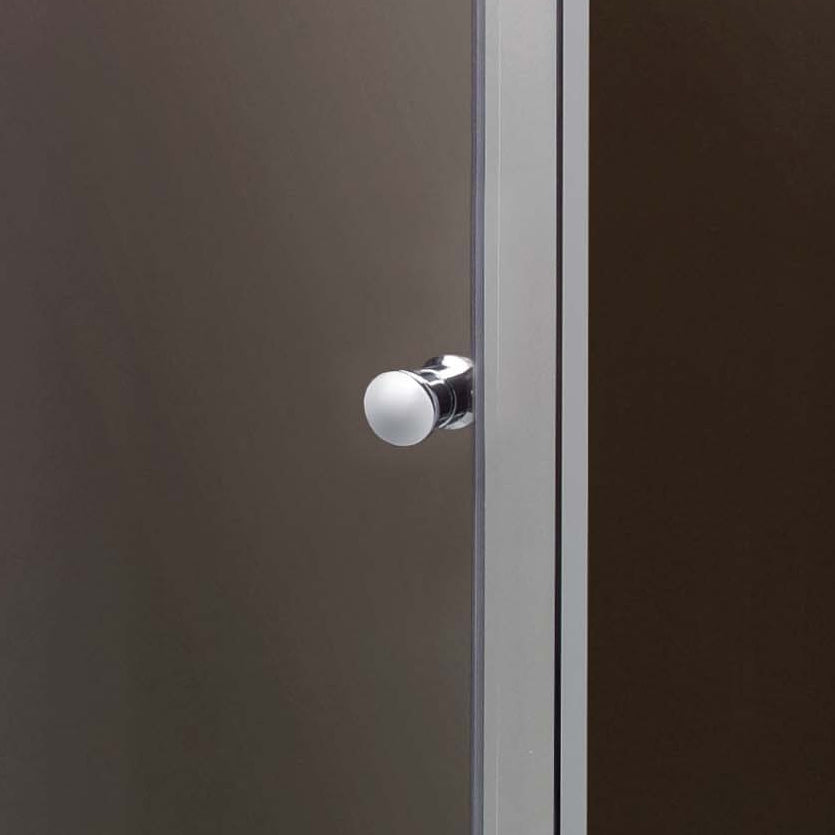 1100 x 1850mm Shower Sliding Door & Side Panel Enclosure Chrome