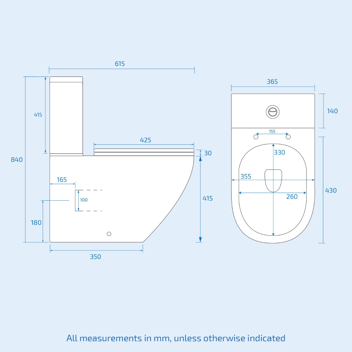Ellen White Vanity Unit Left Handed P-Shaped Bath & Close Coupled Toilet Suite