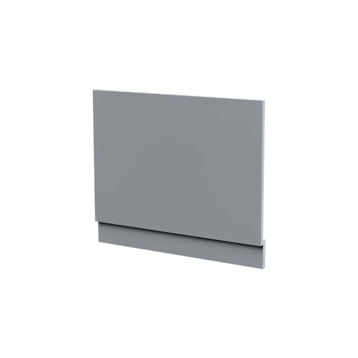 Gorge 800mm Light Grey High Gloss PVC End Panel 10mm Thickness + Plinth