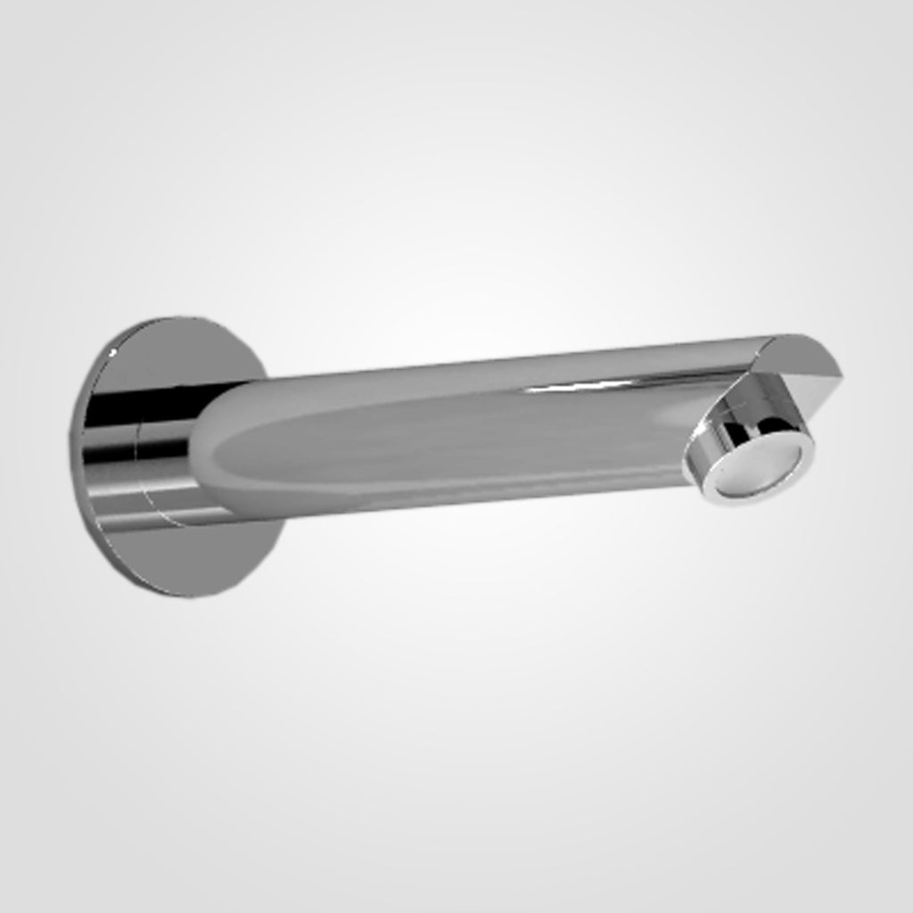 Fill Spout Modern Round Wall Mounted Chrome Bath Filler Spout