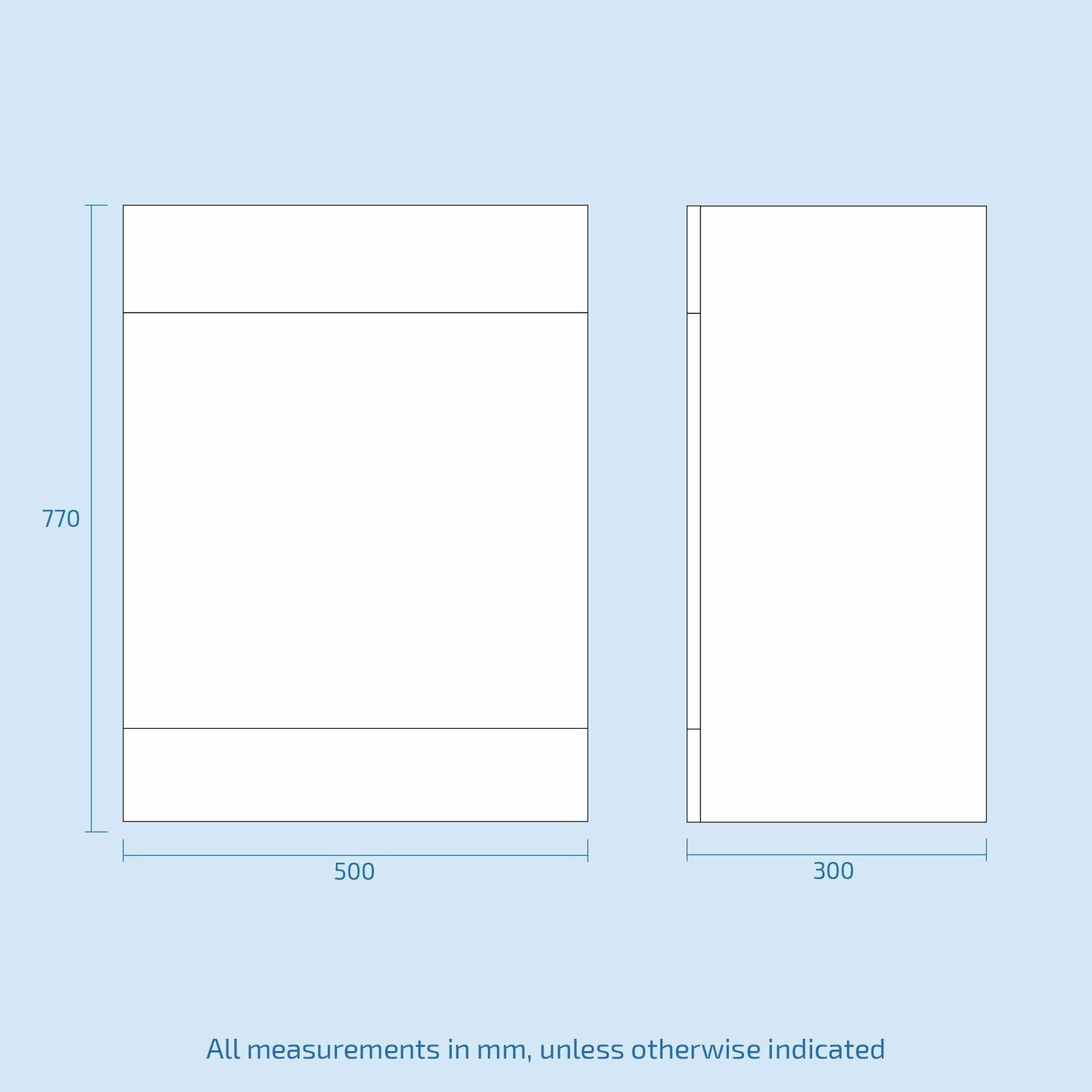Ellen 3 Piece Bathroom Suite BTW Toilet Basin Vanity Unit and Bath Flat Pack