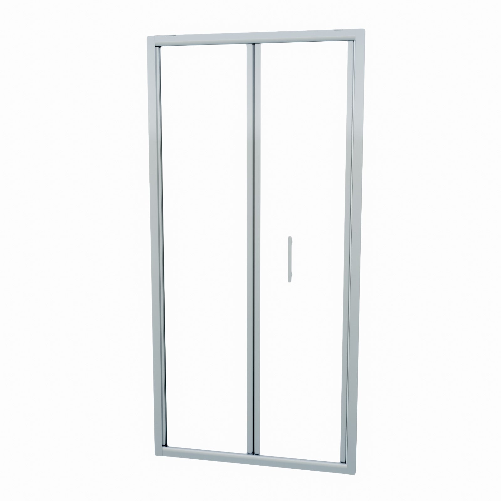 Bill 900mm Bi-Fold Shower Enclosure Door Chrome 6mm Tempered Glass