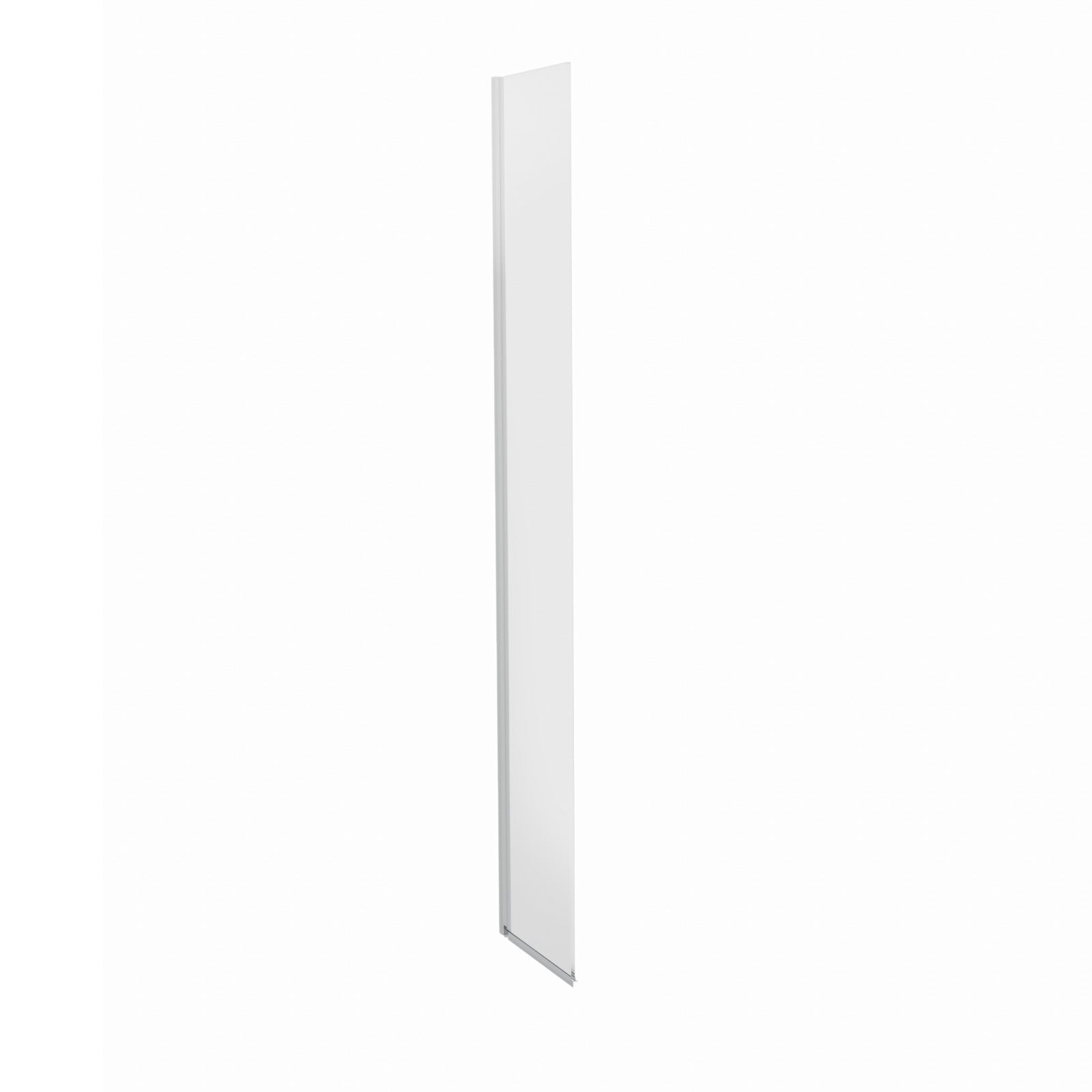 Chrome 1200 Wet Room Screen 8mm Tempered Glass with 300mm Return Panel