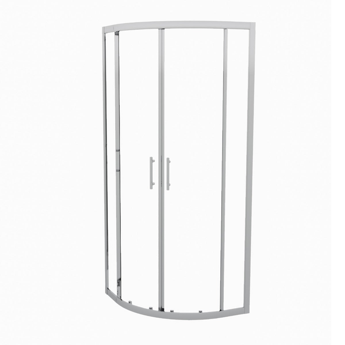 Nanuya 800mm Quadrant Shower Enclosure with Tray Close Coupled WC Toilet Floorstanding 400 mm Vanity