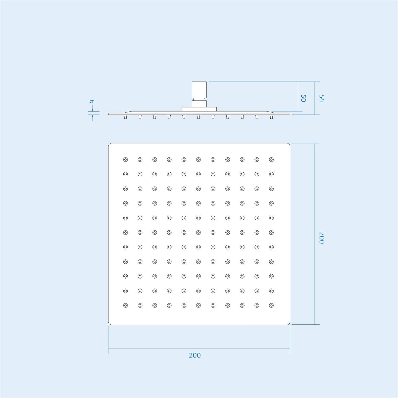 Chrome Conceal Shower Mixer with Diverter Hand Held Shower Head Set
