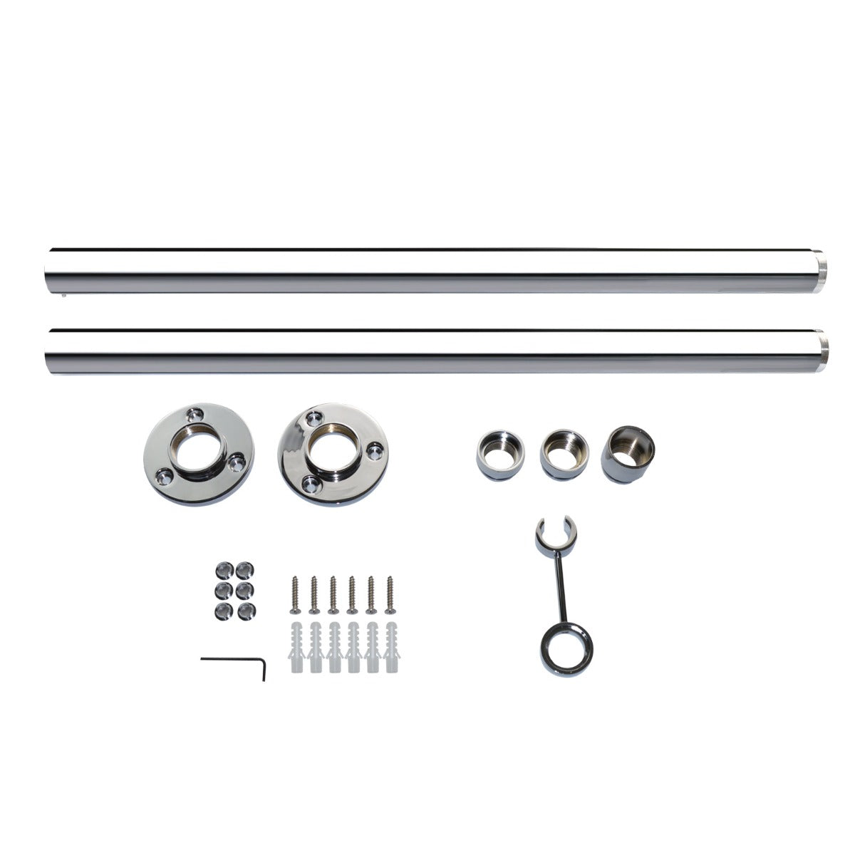 Chrome Indigo Freestanding Bath Mixer Filler Shower Tap
