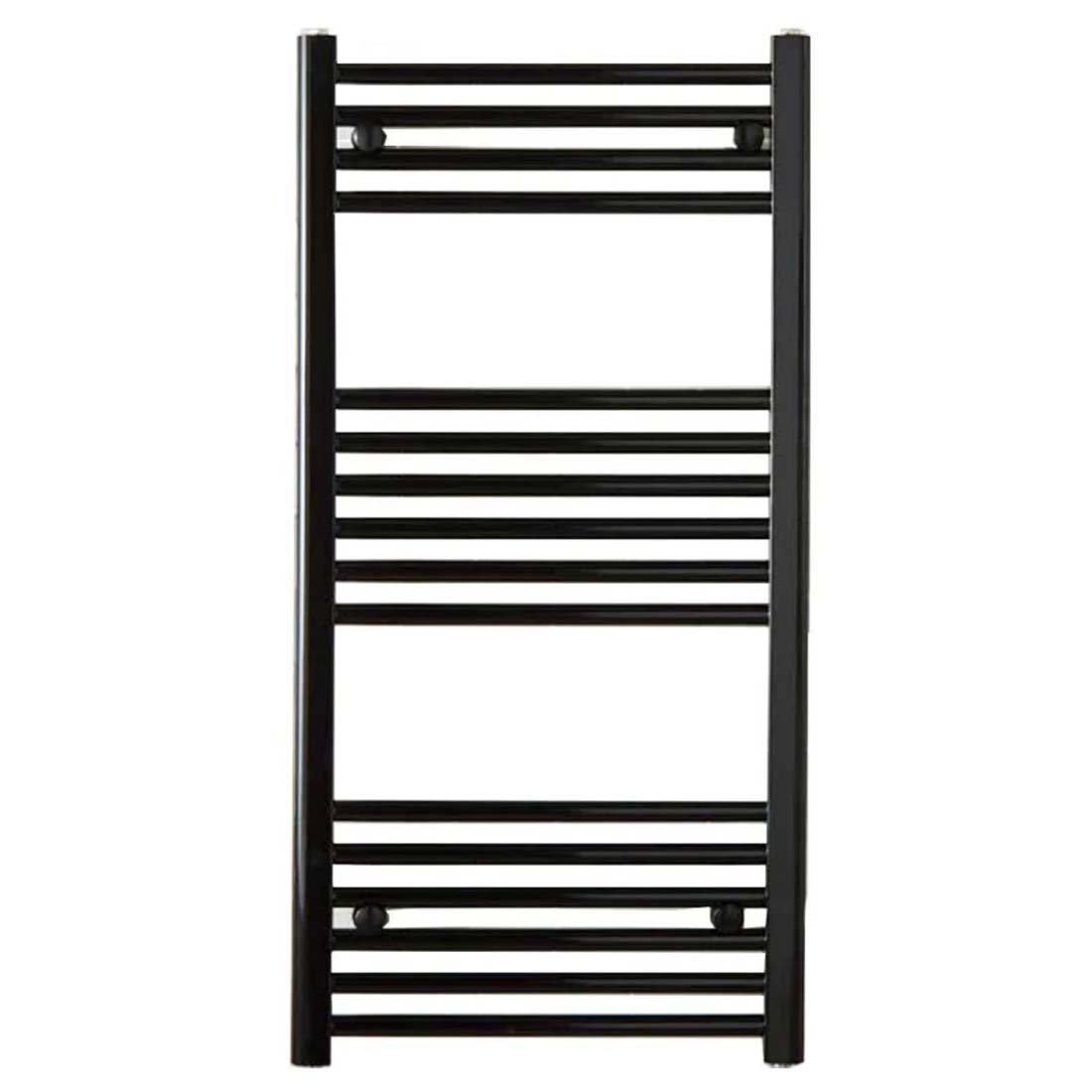 Kartel 1000 x 400mm Straight Radiator Towel Rail Black