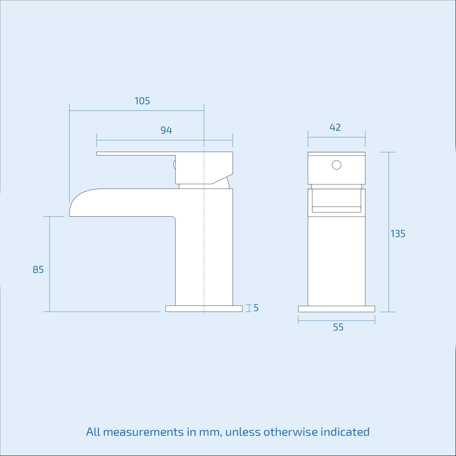 Small Bathroom Suite - Alaska Vanity Set with Toilet & L-Shaped LH 1500mm Shower Bath - Complete Set with Black Fittings