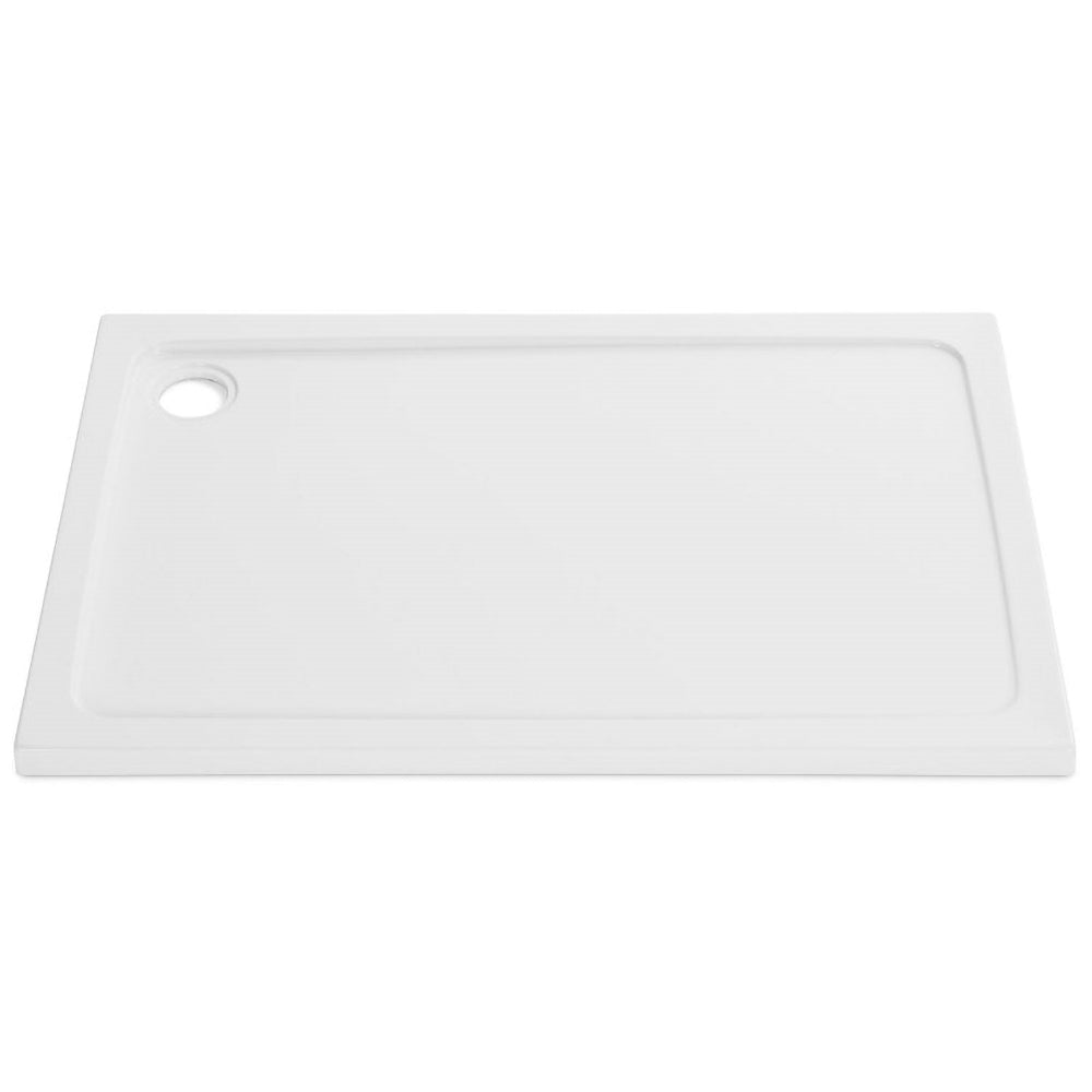 Large Slimline 1400 x 700 Wetroom Rectangle Shower Tray and Low Profile Waste