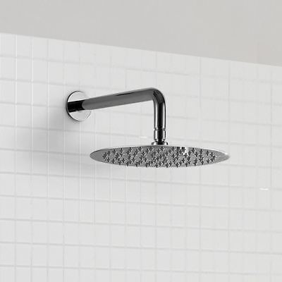 Calla Concealed Two-Way Three-Dial Valve With Slim Round Wall Mounted Shower Head And Pencil Handset Kit