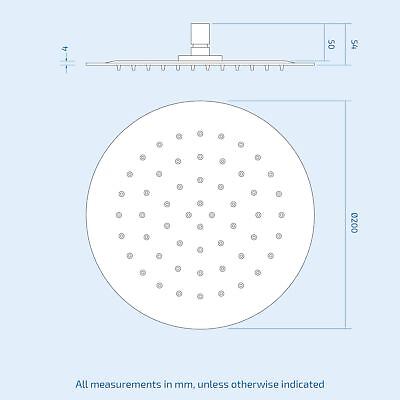 Calla Concealed Two-Way Three-Dial Valve With Slim Round Wall Mounted Shower Head And Pencil Handset Kit