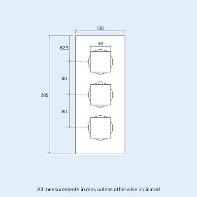 Ceiling Rain Shower Head with Handset And 2-Way Concealed Thermostatic Mixer Valve