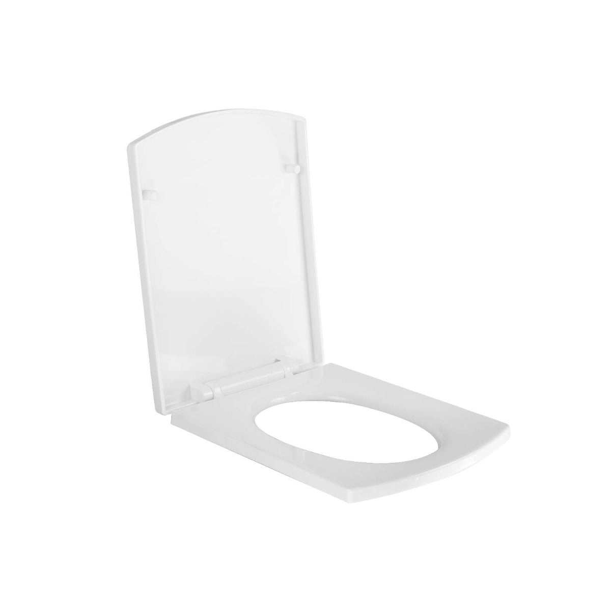 Square Soft Close Toilet Seat White