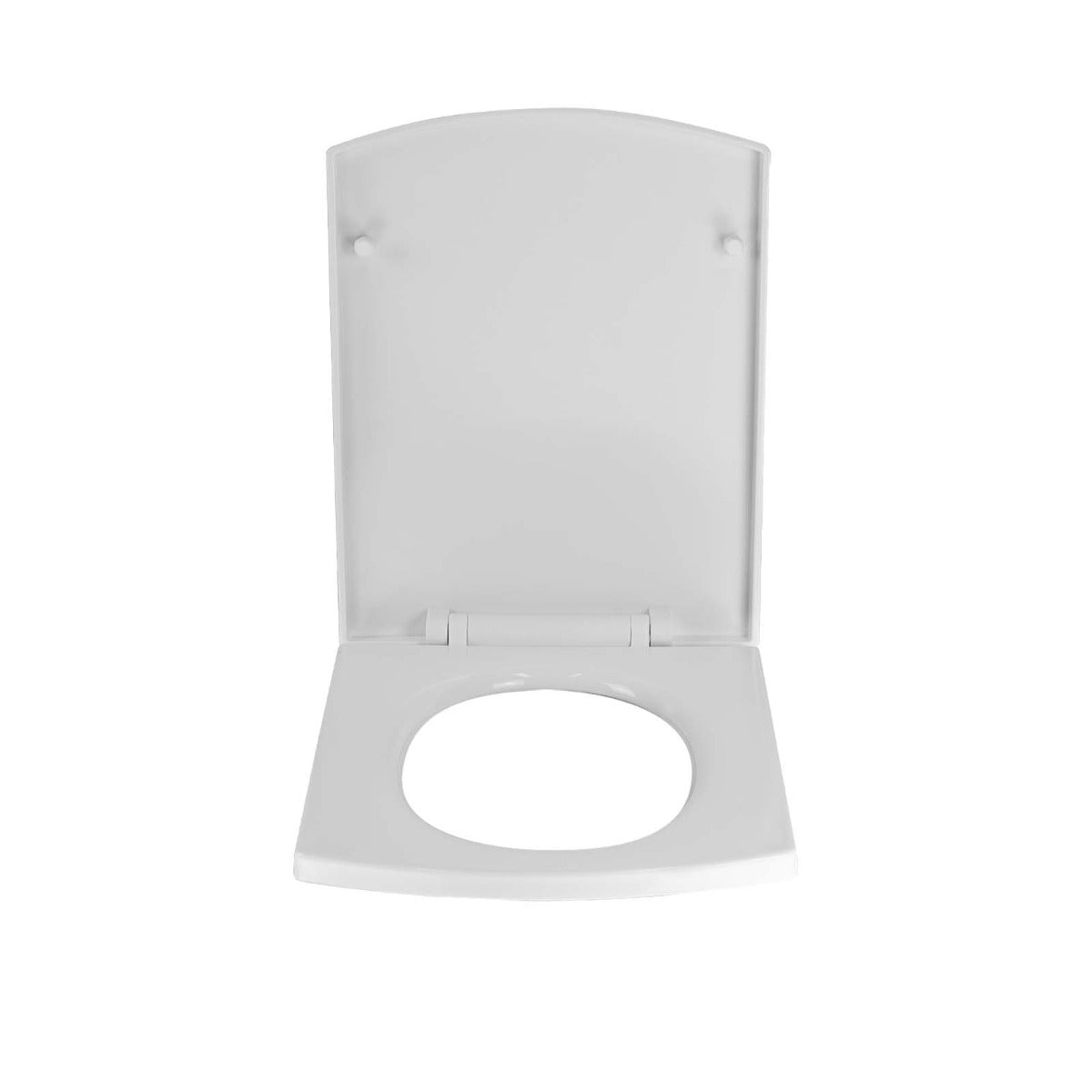 Square Soft Close Toilet Seat White