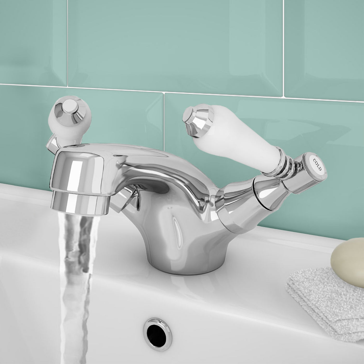 Imperior Traditional Basin Mono Mixer Tap