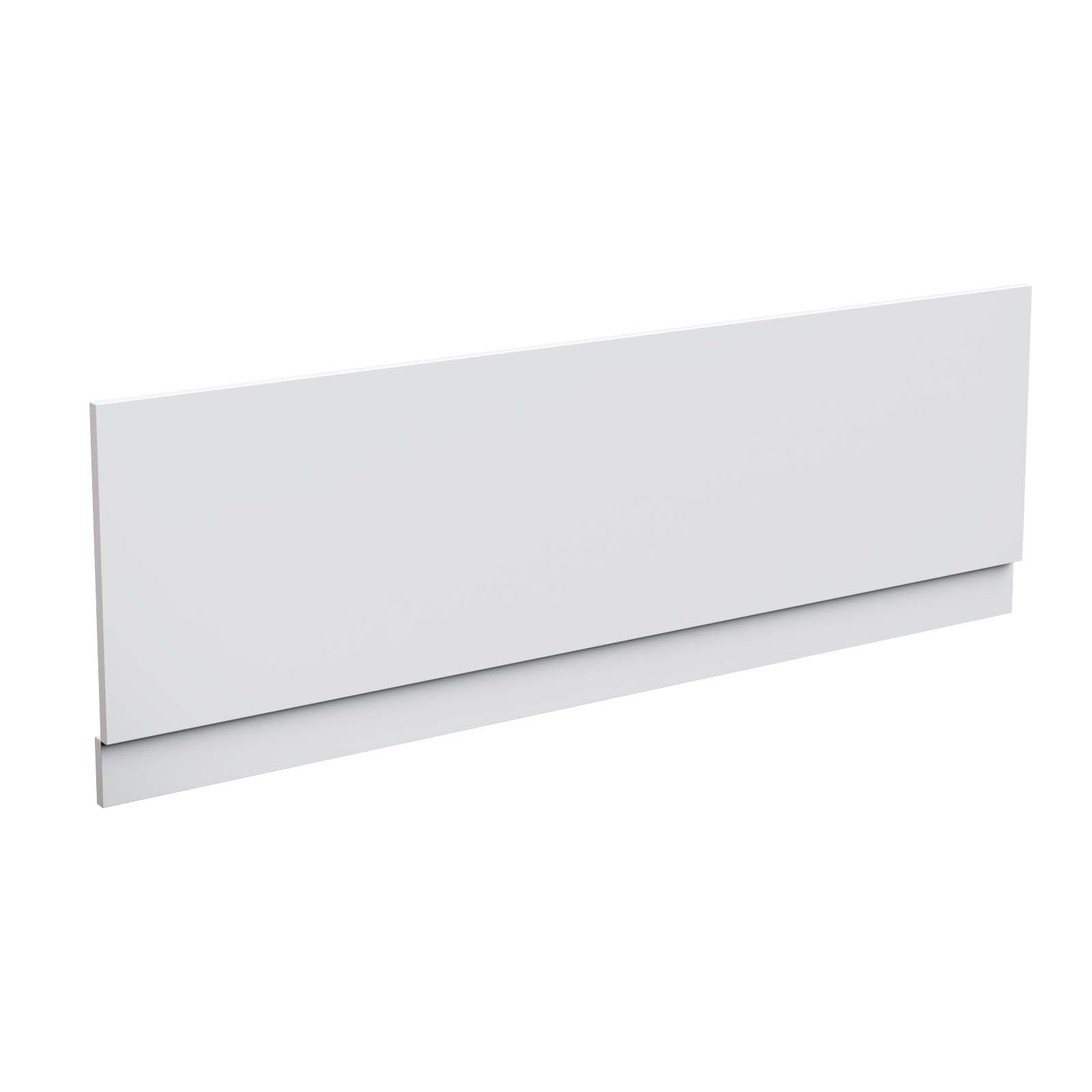 Gorge Modern 1800mm White High Gloss PVC Front & End Panel + Plinth