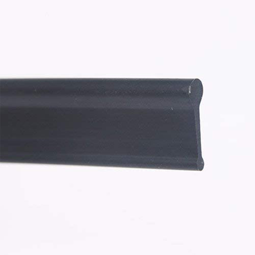 1200mm Black Soft Rubber Shower Door Seal for Folding Bath Screen