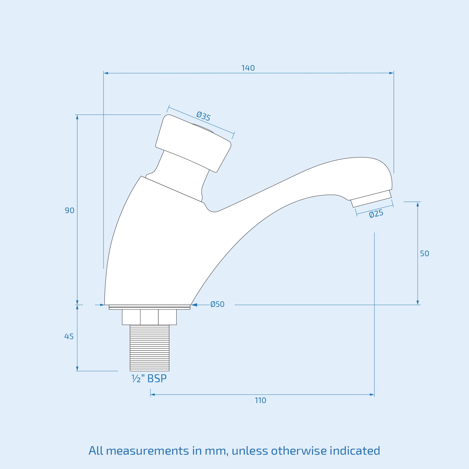 Modern Twin Hot And Cold Bathroom Non Concussive Basin Taps Chrome