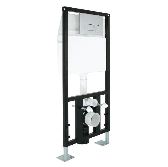 Kartell 1.12m WC Concealed Cistern and in Wall Frame System with Dual Flush