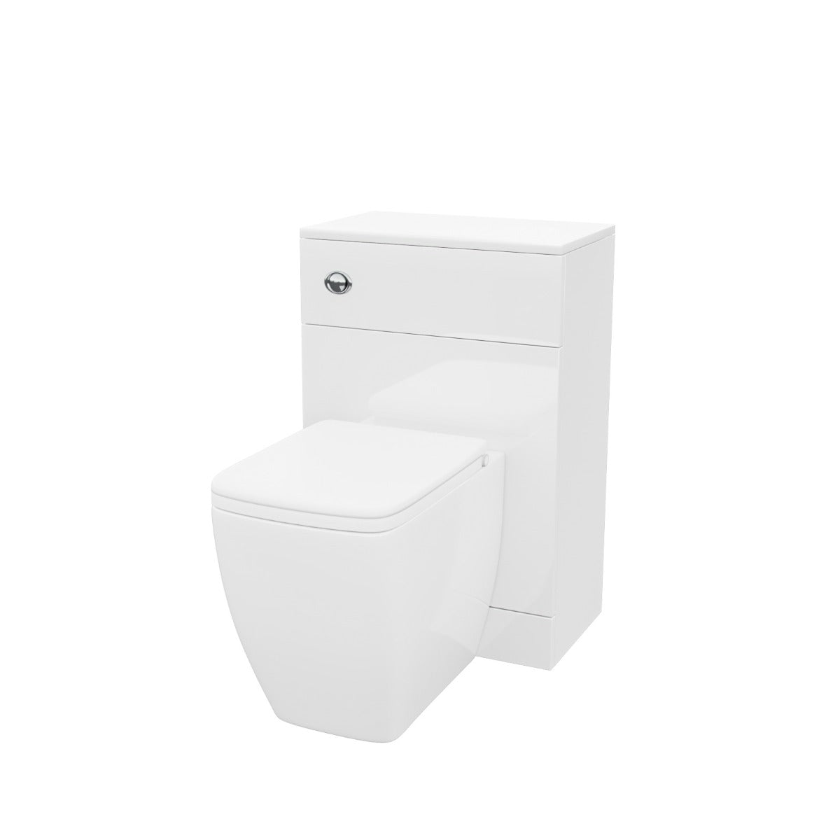 Benson 500mm WC Unit & BTW Square Toilet Pan