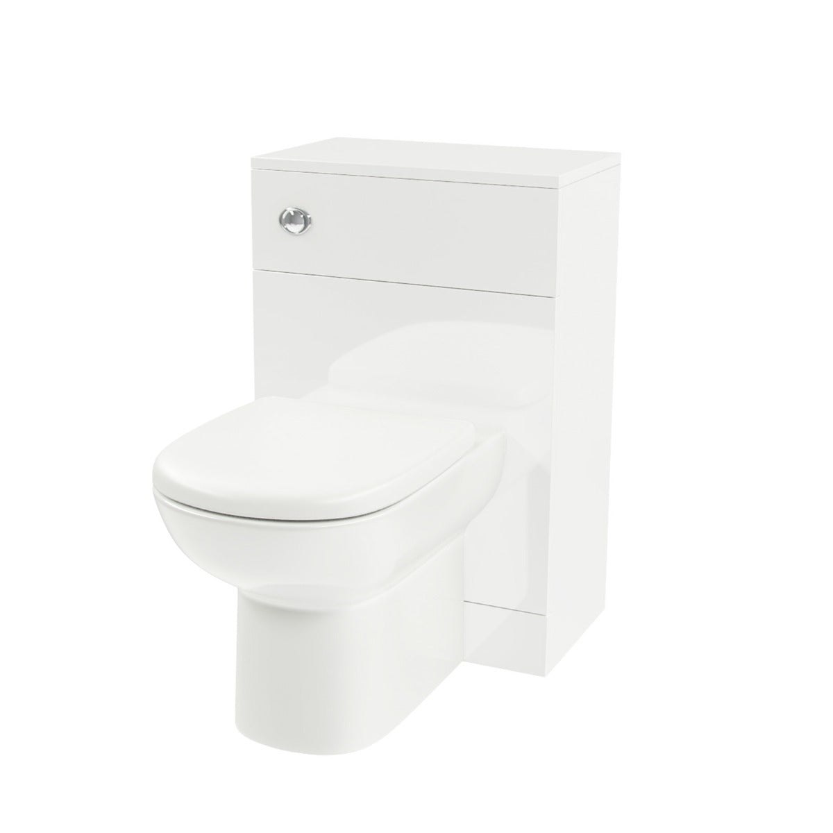 Ellen Back To Wall WC Unit & BTW Toilet Pan White