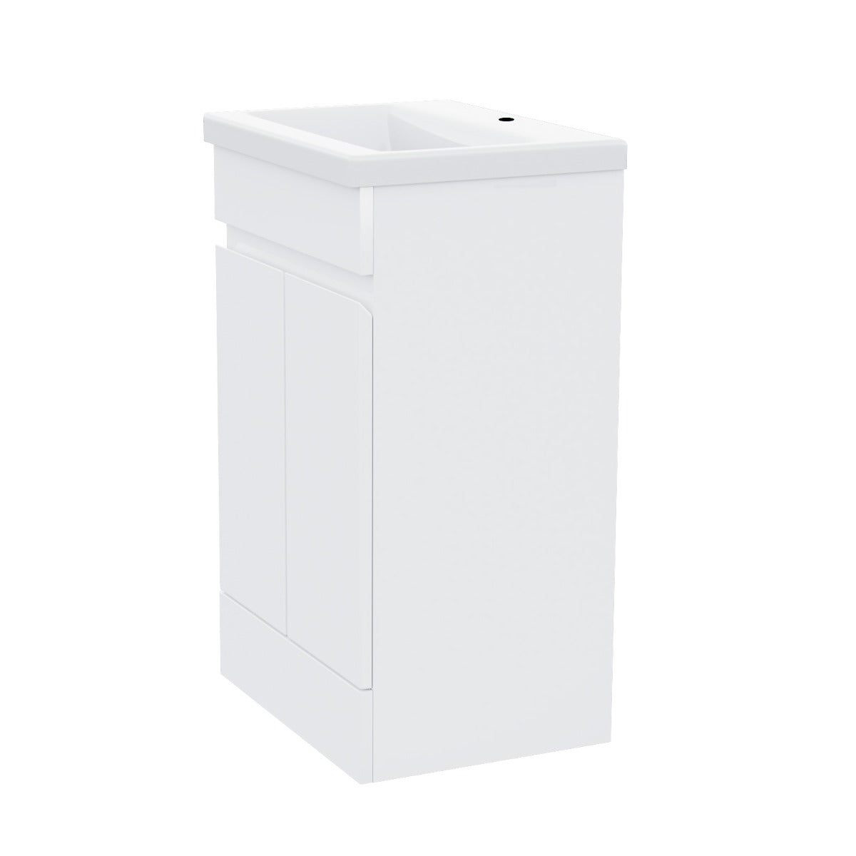 Alaska 500mm White Vanity Cabinet and Basin Sink Unit Bathroom Floor Standing