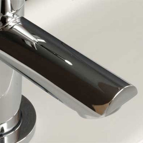 Indigo Twin Hot and Cold Twin Bath Taps Chrome