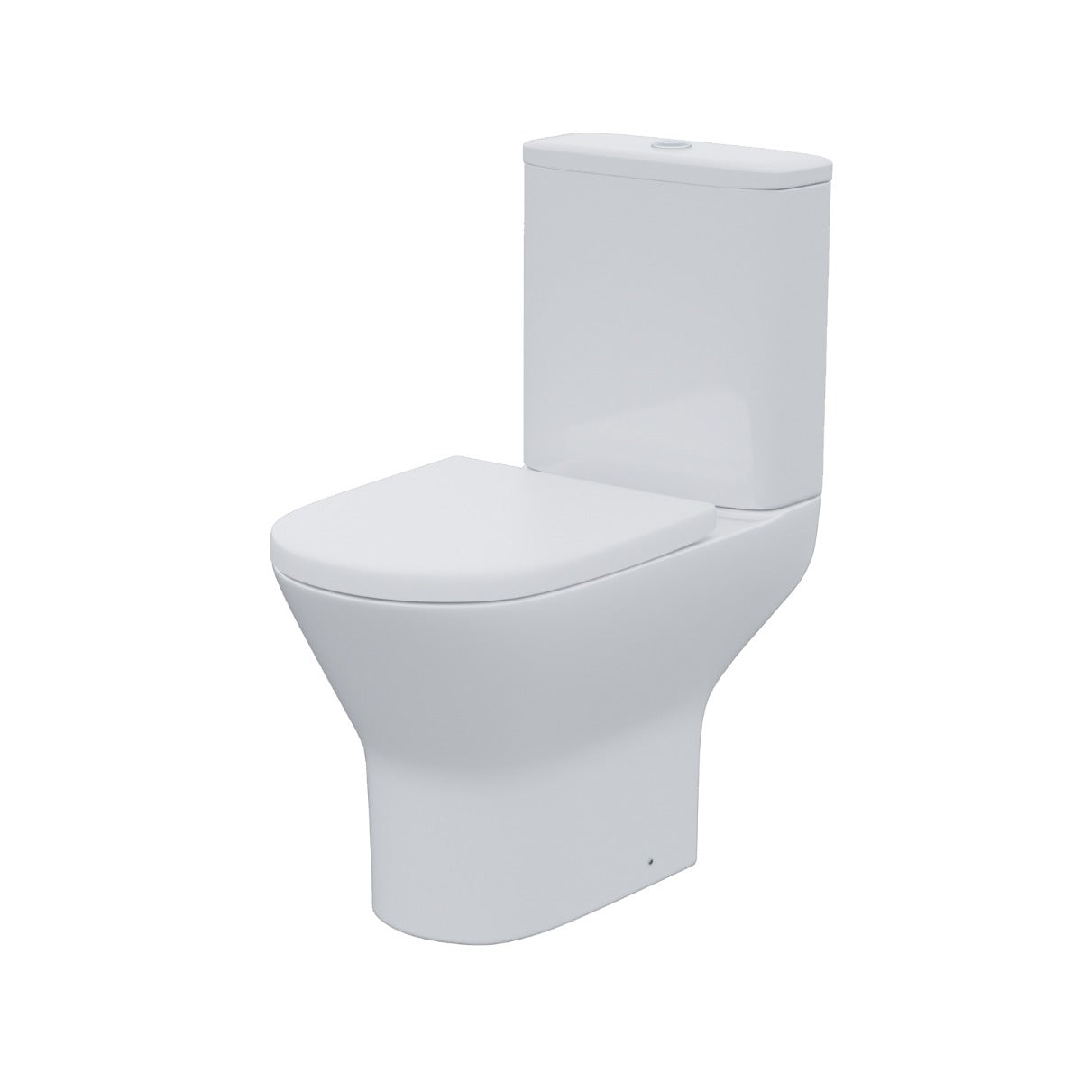 Ellen 550mm Floorstanding Basin Vanity Unit & Close Coupled Toilet White