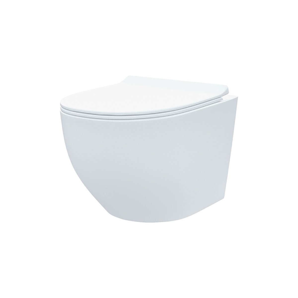Declan Rimless Wall Hung Toilet Pan with Framed Cistern