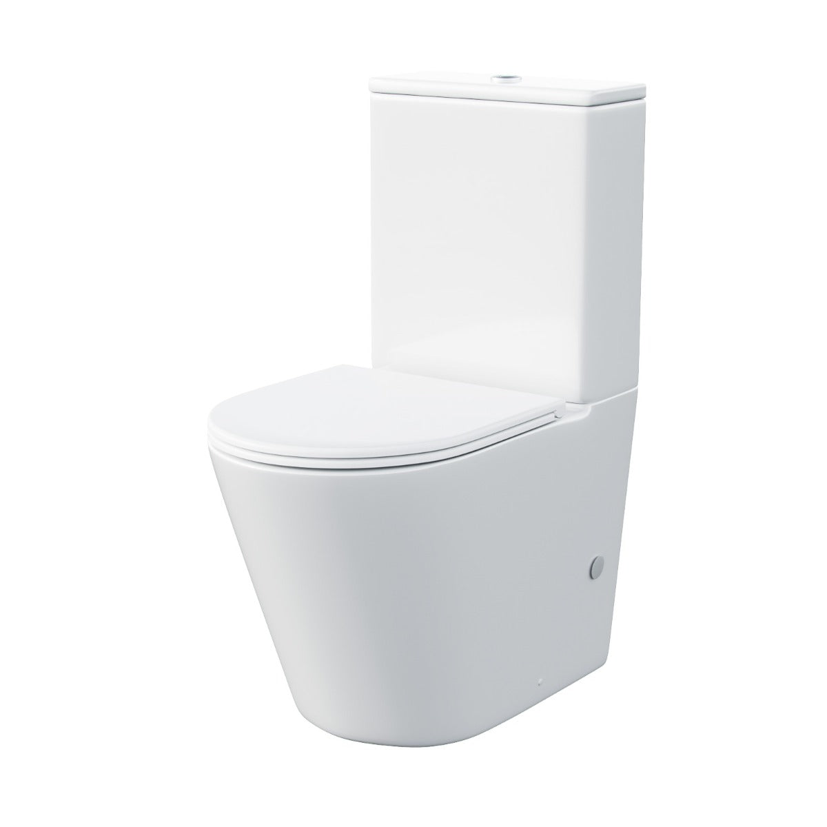 Bella Round Close Coupled Cistern, Pan and Seat