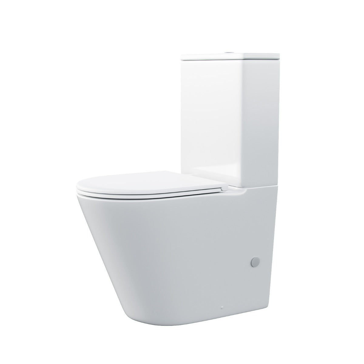 Bella Round Close Coupled Cistern, Pan and Seat