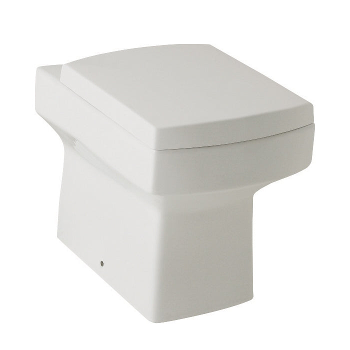 Embrace White Back to Wall WC Pan & Soft Close Seat