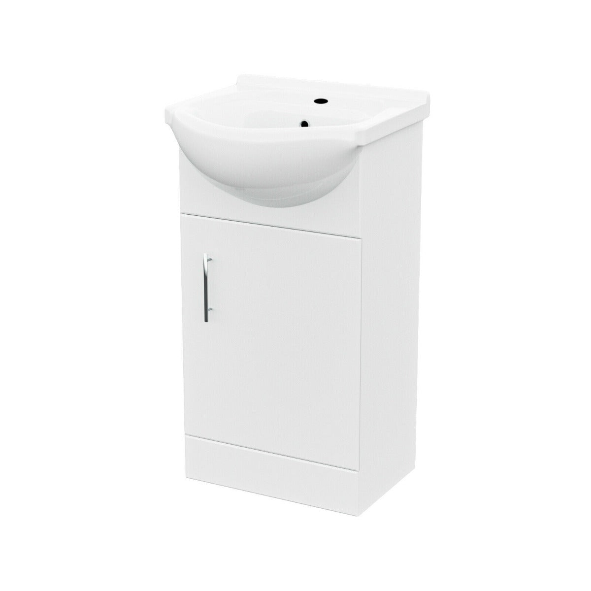 Ellen 450mm Cloakroom Basin Sink Vanity Cabinet Unit with WC Toilet Set